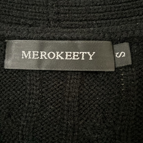 BLACK CARDIGAN NWOT - Picture 6 of 9